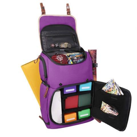 Enhance TCG Series Trading Card Backpack Designer Edition Purple Full-size