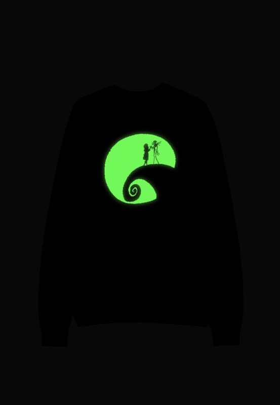 Nightmare Before Christmas Sweater Glow in the Dark (Christmas Jumper) Size XL 2