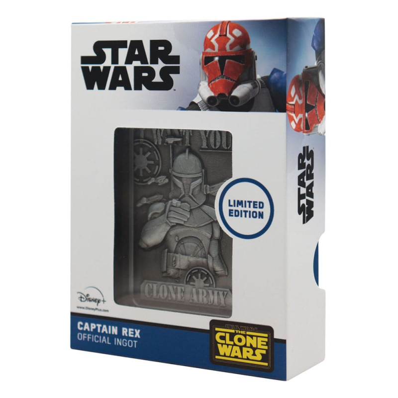 Star Wars: The Clone Wars Ingot Captain Rex Limited Edition 1