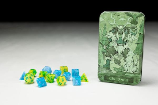 Character Class Classic RPG Dice Set Druid (14)