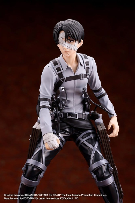 Attack on Titan: The Final Season Oshi Works PVC Figure Levi Ackerman The Final Season Ver. 20 cm 3