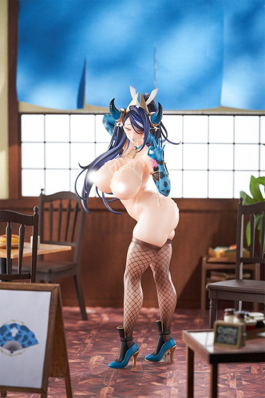 Vanistine Fantasy Statue 1/6 Aurora Kunoichi Outfit Ver. Tapestry Set Edition 30 cm 5