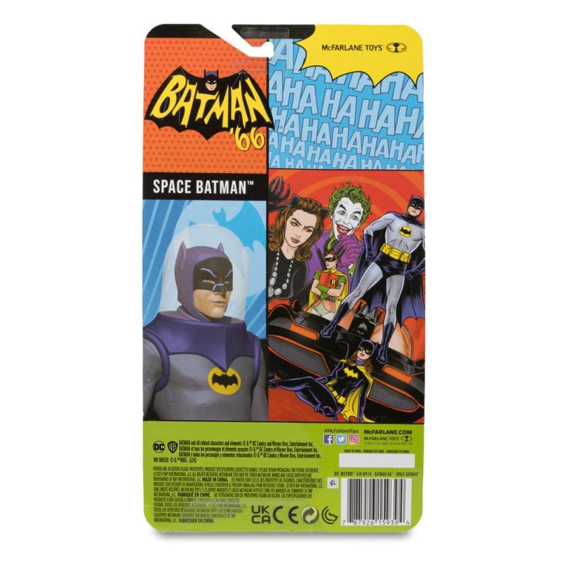 DC Retro Action Figure Batman 66 Space Batman 15 cm