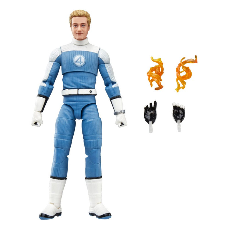 The Fantastic Four: First Steps Marvel Legends Action Figure Johnny Storm 15 cm 9