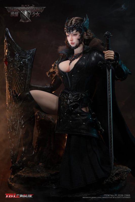 The Girl Under Wolf's Ward Action Figure 1/6 Eleanor (Black) 30 cm 9
