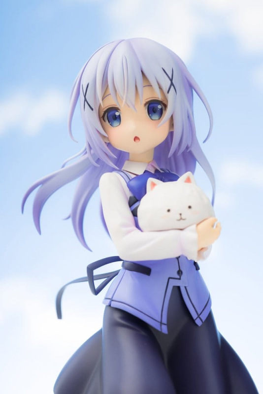 Is the Order a Rabbit?? PVC Figure 1/7 Chino (Cafe Style) 21 cm 11
