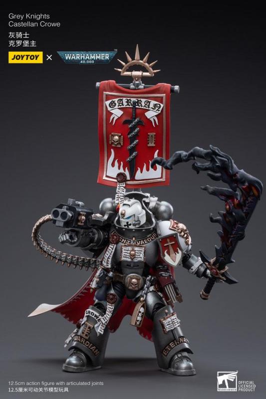 Warhammer 40k Action Figure 1/18 Grey Knights Castellan Crowe 12 cm 8