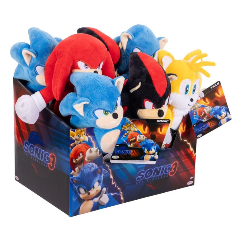 Sonic - The Hedgehog Movie 3 Plush Figures Wave 1 23 cm Assortment (8) 1