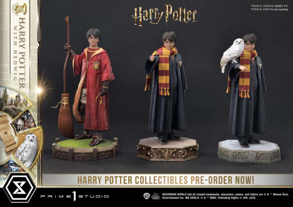 Harry Potter Prime Collectibles Statue 1/6 Harry Potter with Hedwig 28 cm 10