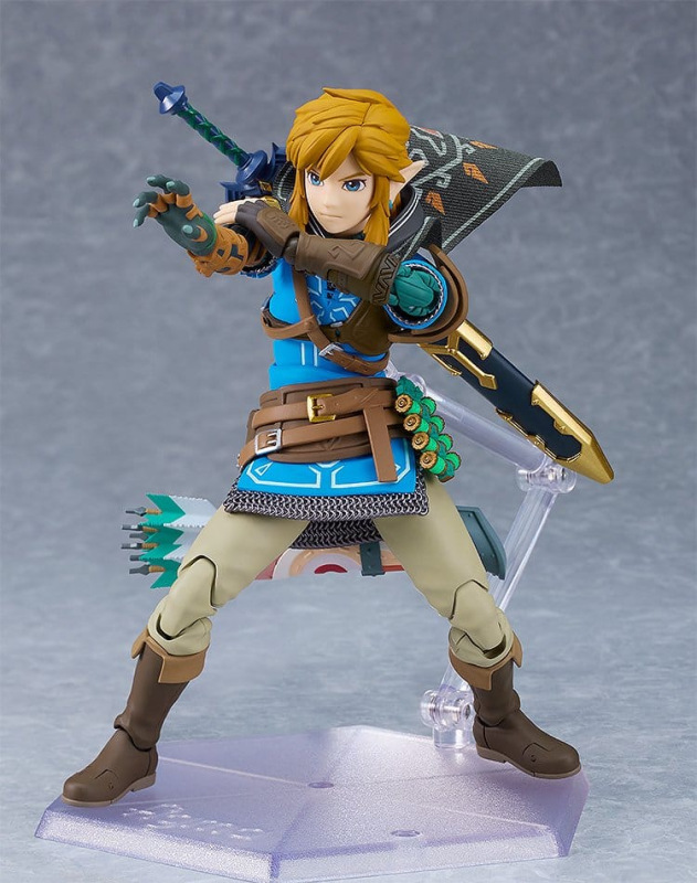 The Legend of Zelda Tears of the Kingdom Figma Action Figure Link Tears of the Kingdom Ver. DX Editi