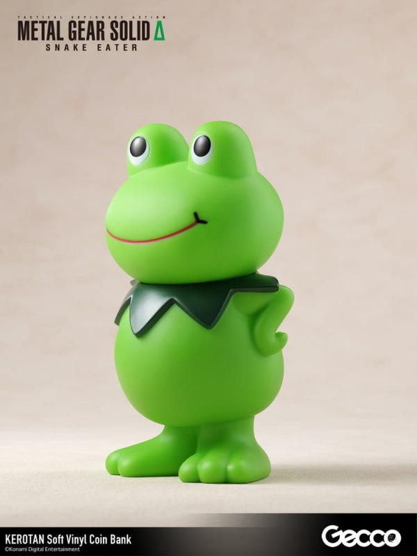 Metal Gear Solid ?: Snake Eater Soft Vinyl Bank Kerotan 21 cm 8