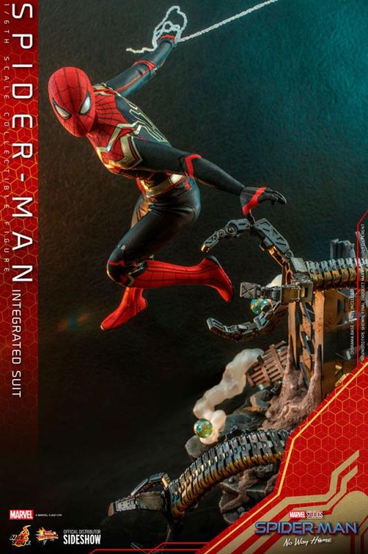 Spider-Man: No Way Home Movie Masterpiece Action Figure 1/6 Spider-Man (Integrated Suit) 29 cm