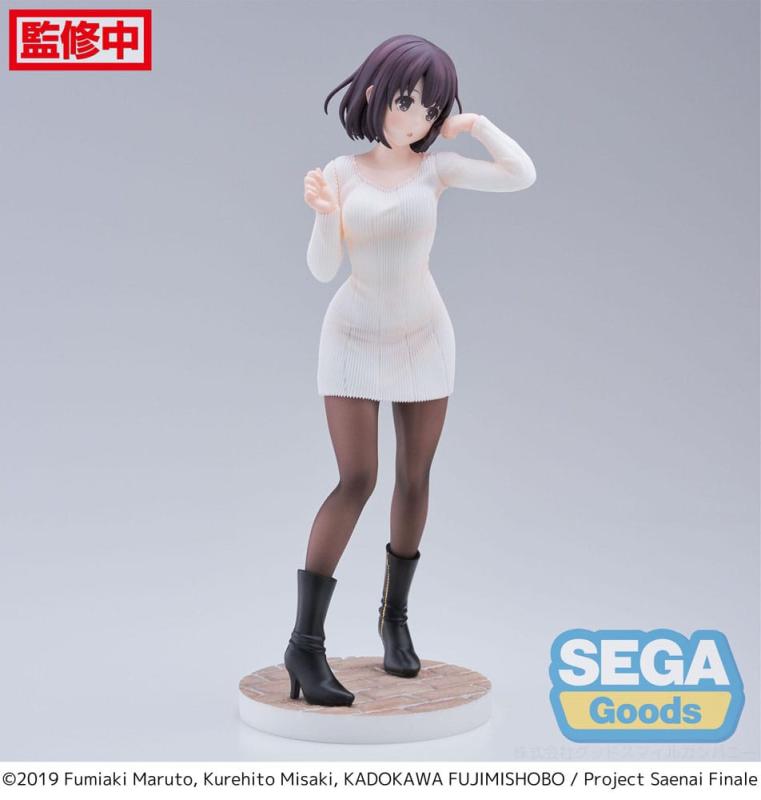 Saekano: How to Raise a Boring Girlfriend Luminasta PVC Statue Megumi Kato Sweater Ver. 22 cm