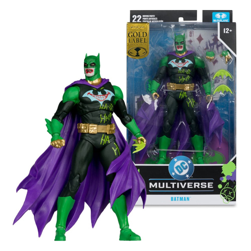 DC Multiverse Action Figure Batman (Joker War) (Jokerized) (Gold Label) 18 cm 4