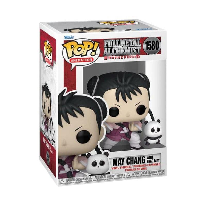 Fullmetal Alchemist Brotherhood POP & Buddy! Animation Vinyl Figure May Chang w/Panda 9 cm 1