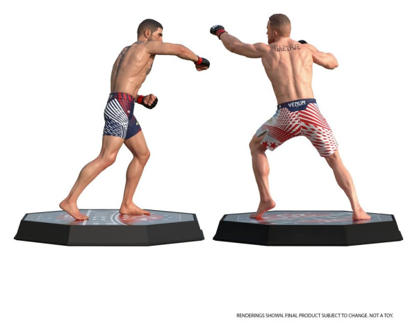 UFC McFarlane’s SportsPicks Action Figures 2-Pack Ilia Topuria vs Justin Gaethje (Freedom 250) 18 cm 4