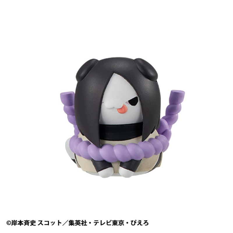 Naruto Shippuden Mega Cat Project Nyaruto! Trading Figures Come here Sasuke-kun 3 cm Assortment (8) 5