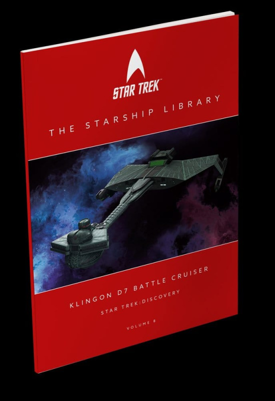 Star Trek Library Die-Cast Klingon D7 Battle Cruiser 10 cm 3