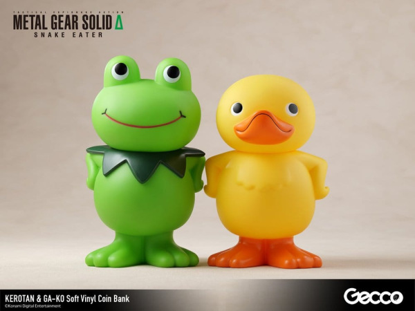 Metal Gear Solid ?: Snake Eater Soft Vinyl Bank Kerotan 21 cm 4