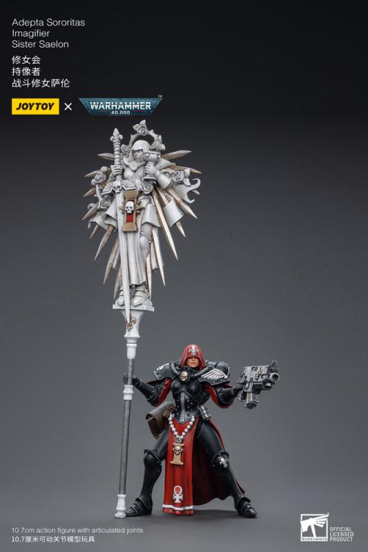 Warhammer 40k Action Figure 1/18 Adepta Sororitas Battle Sister Sister Saelon 10 cm 9