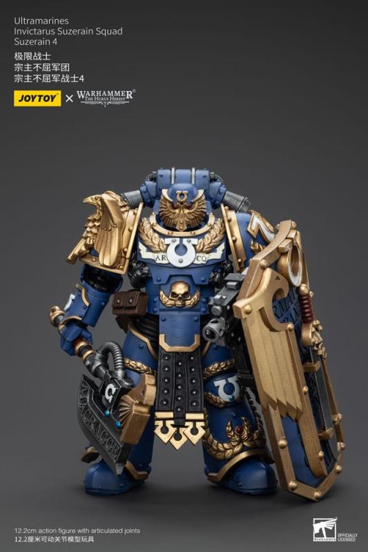 Warhammer The Horus Heresy Action Figure 1/18 Ultramarines Invictarus Suzerain Squad Suzerain 4 12 c