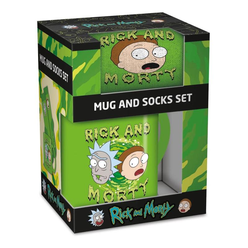 Rick and Morty Mug & Socks Set 1