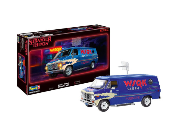 Stranger Things Model Kit 1/25 Squawk Van 21 cm 1