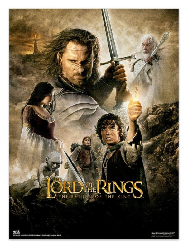 The Lord of the Rings Poster 38 x 52 cm Set of 2 1