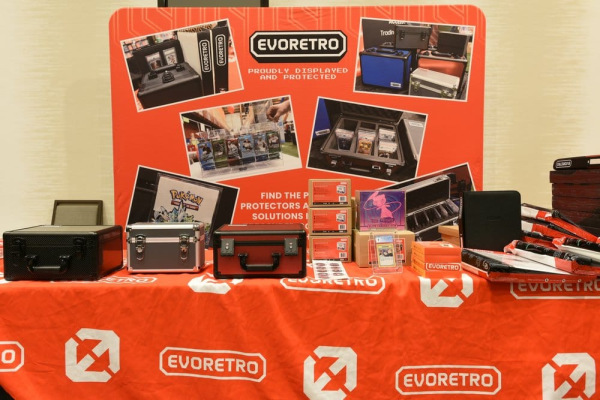 Evoretro Trading Card Storage Box for 90 Cards X Red 2