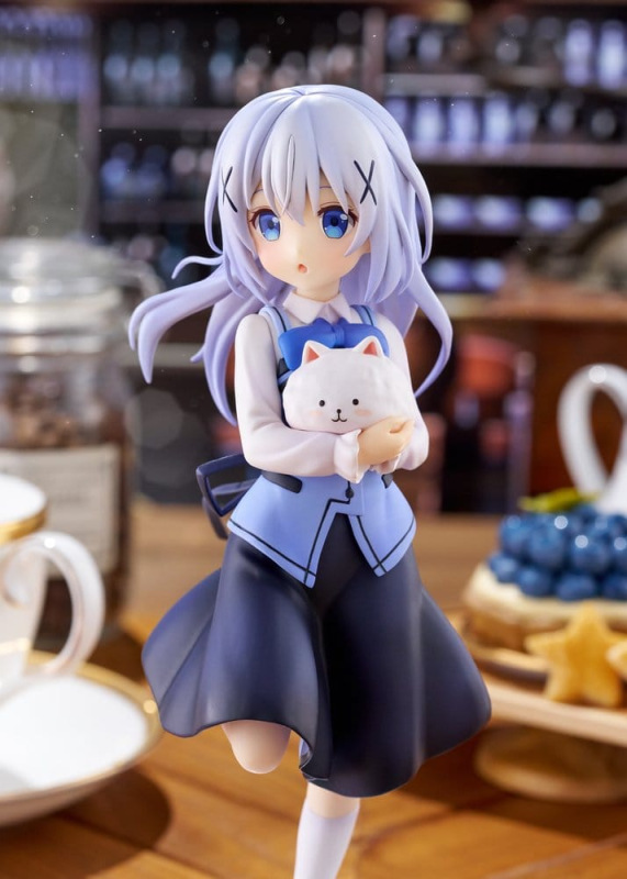 Is the Order a Rabbit?? PVC Figure 1/7 Chino (Cafe Style) 21 cm 6