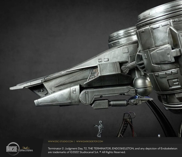Terminator 2 Judgment Day Replica Aerial Hunter Killer 30th Anniversary Edition 60 cm 11