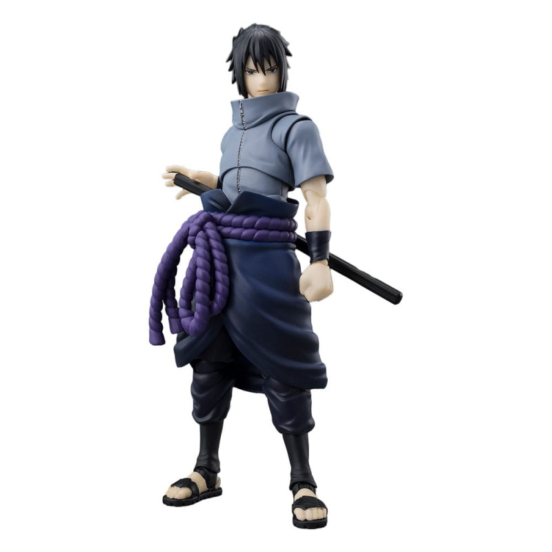 Naruto S.H.Figuarts Action Figure Sasuke Uchiha Solitary Shinobi 15 cm