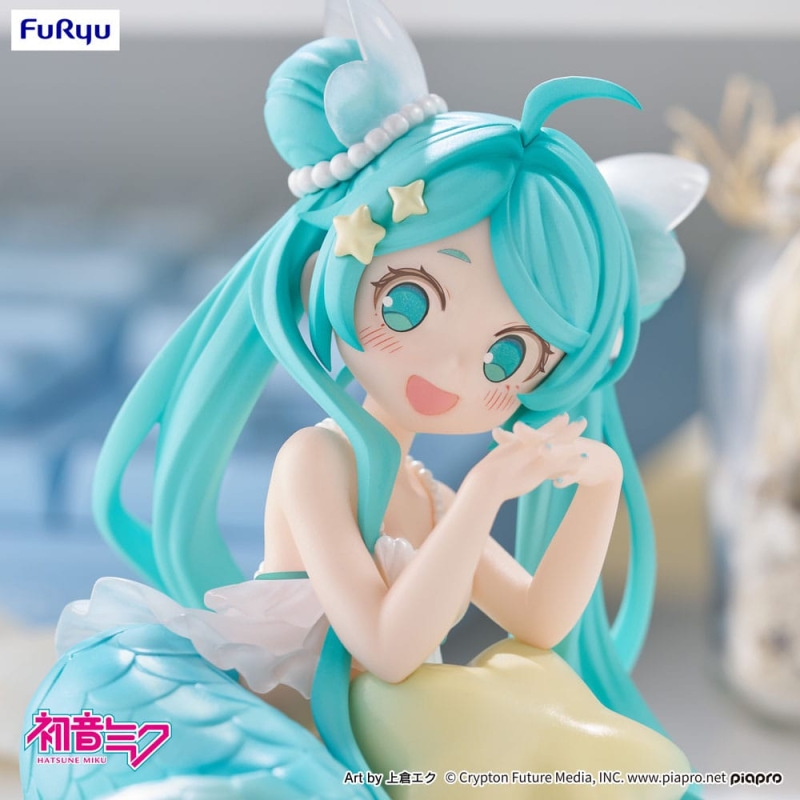 Hatsune Miku Desktop Fairy PVC Statue Hatsune Miku Mermaid princess Ver. 9 cm 6