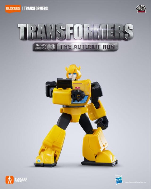 Transformers Blokees Plastic Model Kit Galaxy Version 03 The Autobot Run Assortment (9)