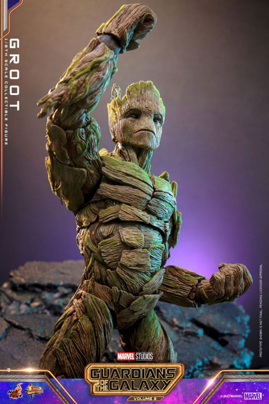 Guardians of the Galaxy Vol. 3 Movie Masterpiece Action Figure 1/6 Groot 32 cm 4