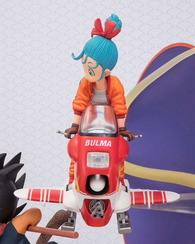 Dragon Ball Figuarts ZERO PVC Statue Son Goku & Bulma 18 cm 4