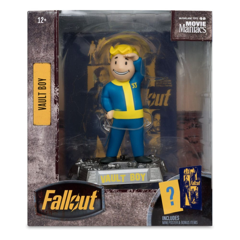 Fallout Movie Maniacs Action Figure Vault Boy Version 3 14 cm 7