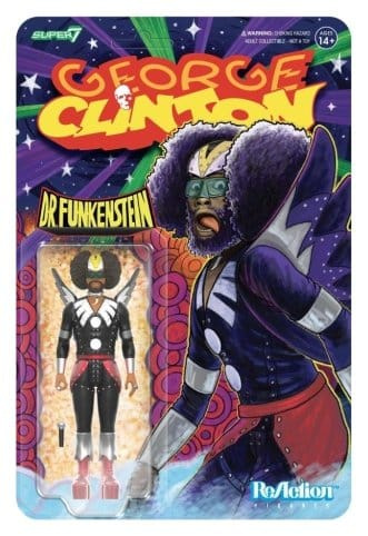 George Clinton ReAction Action Figure Wave 01 George Clinton Dr. Funkenstein
