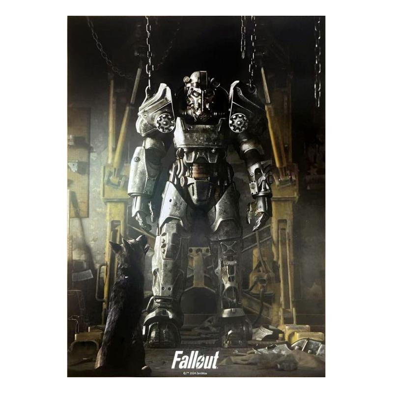 Fallout 4 Art Print Power Armor 30 x 40 cm - unframed