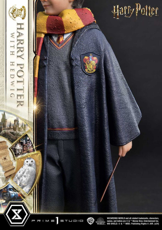 Harry Potter Prime Collectibles Statue 1/6 Harry Potter with Hedwig 28 cm 12