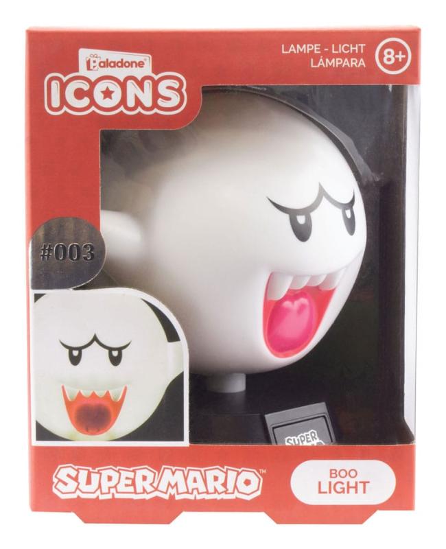 Super Mario Icon Light Boo 10 cm 1