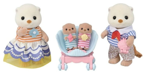 Sylvanian Families: Sea Otter Family Set 2