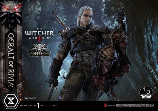 Witcher 3 Wild Hunt: Geralt von Riva Deluxe Version - Statue 1/3 - Prime 1 Studio