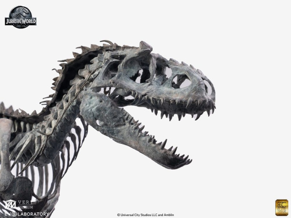 Jurassic World Statue 1/24 Indominus Rex Skeleton Bronze 24 cm 12