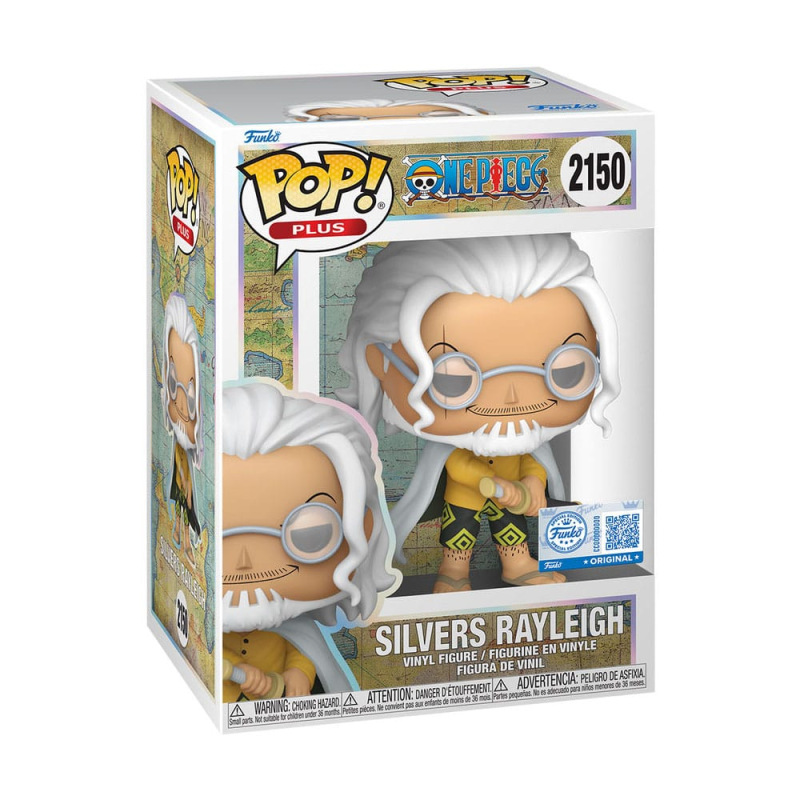One Piece POP! Animation Vinyl Figures Silvers Rayleigh with Chase Exclusive 9 cm Assortment (6) 1