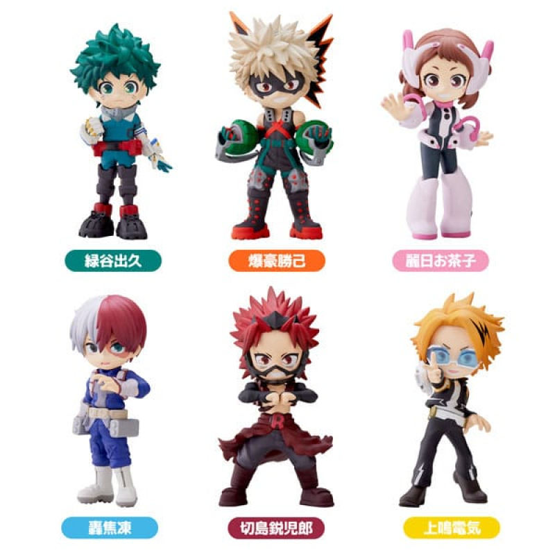 My Hero Academia PalVerse Mini Figures Vol. 1 Blind Box Display (6) 1