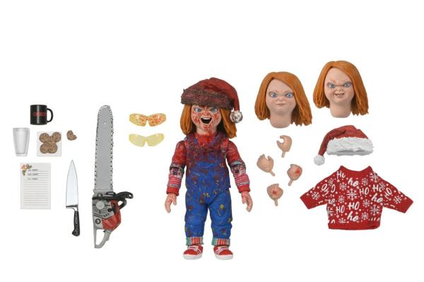 Child´s Play Action Figure Ultimate Chucky (Holiday Edition) 18 cm 1