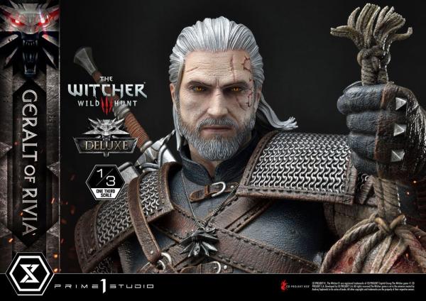 Witcher 3 Wild Hunt: Geralt von Riva Deluxe Version - Statue 1/3 - Prime 1 Studio