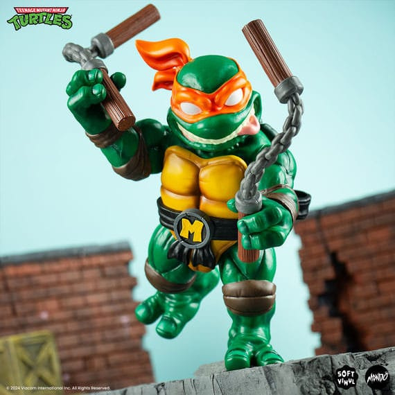 Teenage Mutant Ninja Turtles Soft Vinyl Figure Michelangelo 20 cm 4