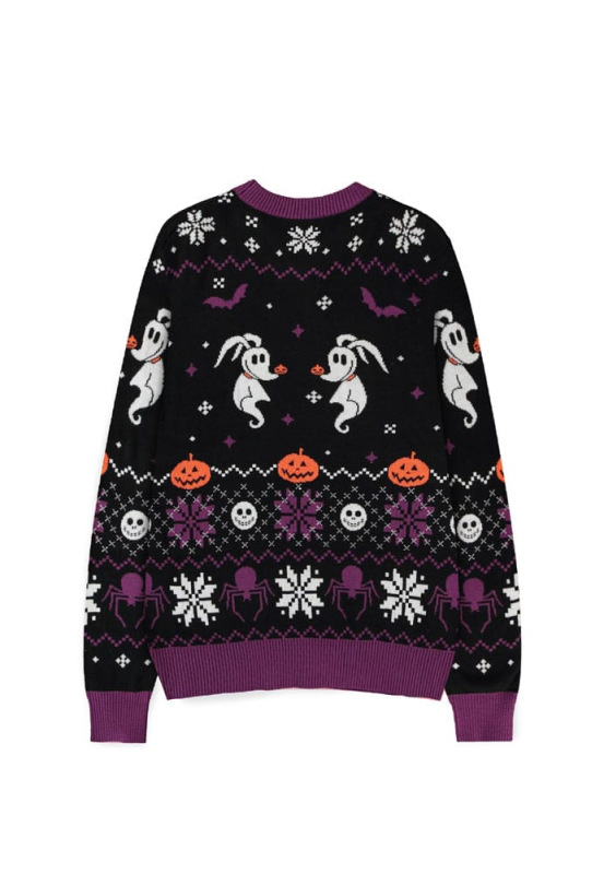 Nightmare Before Christmas Sweater Glow in the Dark (Christmas Jumper) Size XL 1